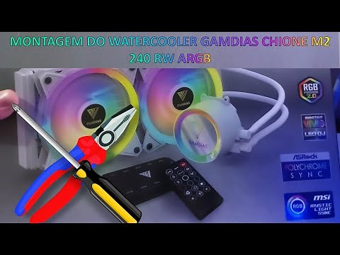 INSTALAÇÃO DO WATERCOOLER GAMDIAS M2 240RW