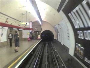 London Underground Central Line Drivers Eye View: Oxford Circus - Bank