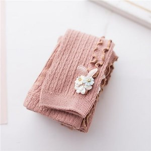 Tights For Girls Autumn Winter Children Pantyhose Knitted Baby Girls Tights Warm Leggings Fashion Kids Girls Tights 0 to 6Years dark pink 5-6Years(XL) - Walmart.ca