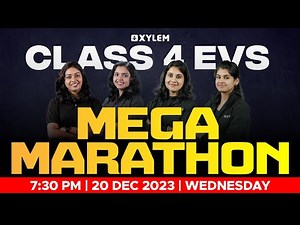 Class 4 EVS - MEGA MARATHON‼️ | Xylem Class 4