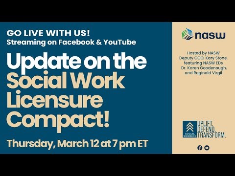 Update on the Social Work Licensure Compact