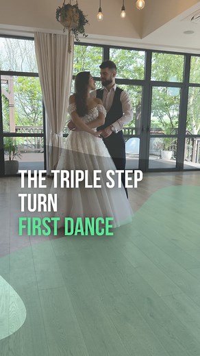 First Dance - online course | Are you ready to add some magic to your big day? 💃🕺 Let’s talk about the fabulous Triple Step Turn! 🔄 Whether you’ve chosen the elegant... | Instagram