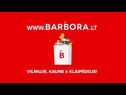 BARBORA.LT Paprastas ir greitas maisto prekių užsakymas į namus.