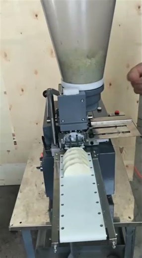 Efficient Commercial Japanese Dumpling Machine - How to make vertical dumplings efficiently