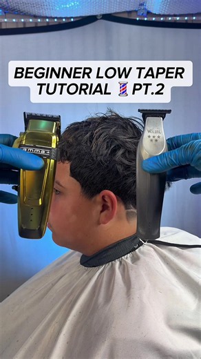 Beginner Low Taper Tutorial 💈 PT.2 This where MOST beginners mess up 👀 Blending, detailing, and making everything hit SMOOTH 🥷🏽💯 If your taper not clean… it’s the DETAILS you missing ❌🔥 Take your time… rushing = mistakes 💈 If you ain’t watch Part 1 you already behind 👀 New Clientz Welcomed 👋 📍Homestead,FL #VIPCutz #HomesteadFL #homesteadbarber #beginnerbarber #lowtaper low taper tutorial beginner barber fade tutorial blending taper fade how to do a taper clean fade sharp lineup barber 