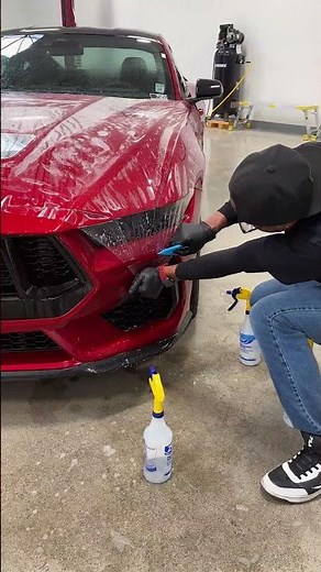 Watch the clear PPF wrap come to life.