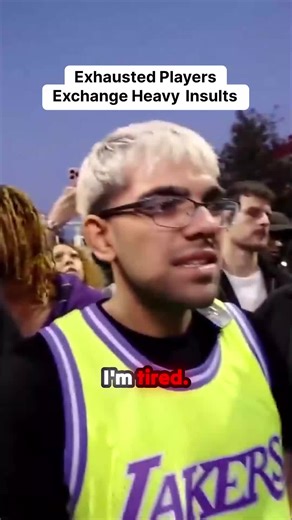 Four games in and already looking for the exit? 🤣 This legendary roast is too real for anyone who pretends they're tired after the warm-up. The way they called them out for playing 'bums' and *still* getting winded! Absolute gold. 🍿 #TrashTalk #FunnyMoments #EpicRoast #Tired #Gaming