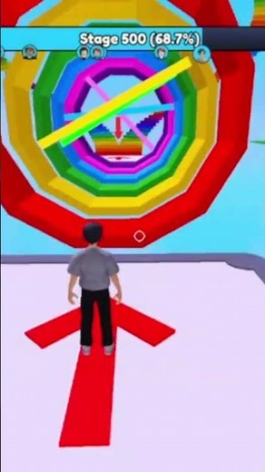 Roblox oMega Obby 🌟 725 Stages (600 Stages Complete) #shorts