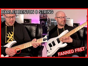 Best Budget 8 String? \\\\ Harley Benton R-458MN WH MultiScale 8 string