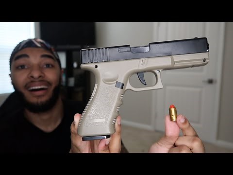 Unboxing Glock! 🔫 *Shell Ejector GUN*