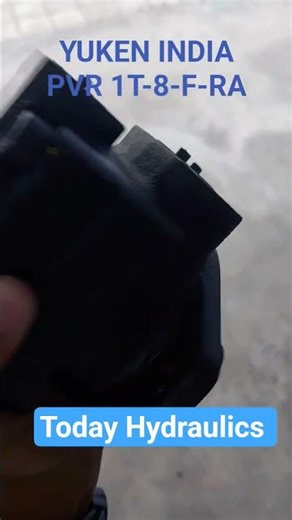 YUKEN INDIA PVR 1T-8-F-RA ‪@TodayHydraulics‬ Ahmedabad
