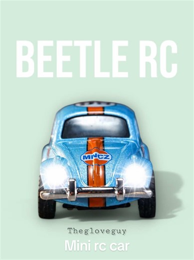 Mini RC car that can be controlled with a phone? Check out this Mini Beetle RC Car! #minirccar #rccars #remotecontrolcar #toys #rccar #rctoys