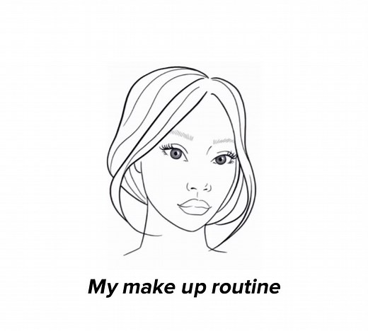 My makeup routine