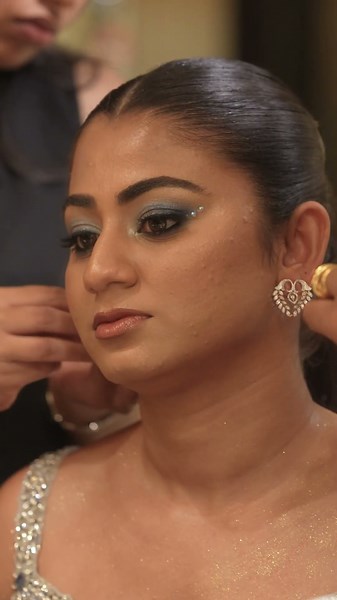✨ Timeless Bridal Look | Clean Makeup + Sleek Hairstyle ❤️ | #danam_mua #aogsalon