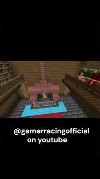 Gingerbread House Minecraft Build Showcase #minecraft #christmas #minecraftbuilding