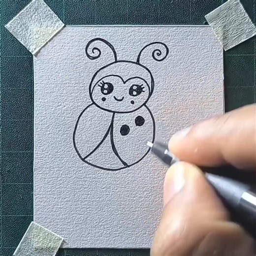 214K views · 1.9K reactions | How to draw a ladybug | All About Art | Facebook