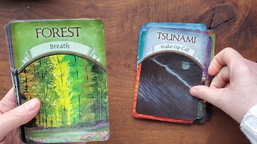 Watch Earth Magic Oracle Cards Flip Through on Amazon Live