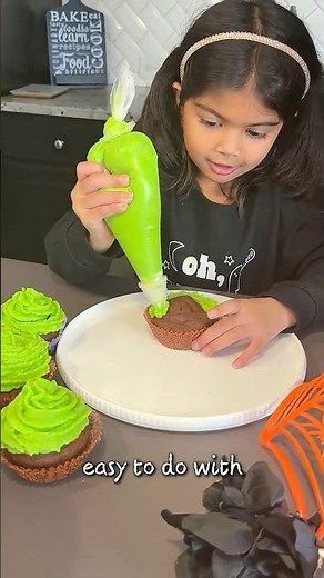 Eggless Chocolate Cupcakes 🎃 | Easy Halloween Cupcake Recipe for Kids
