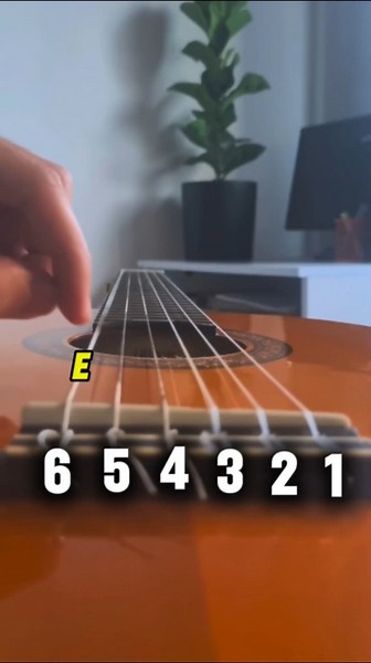 Simple Guitar Tuner with Sound - Standard (E A D G B E)