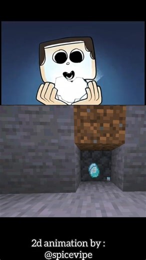 Minecraft 2D Animation Meme 😂 | When Herobrine Breaks the Rules 🤭 | #Minecraft #Animation #YTShorts