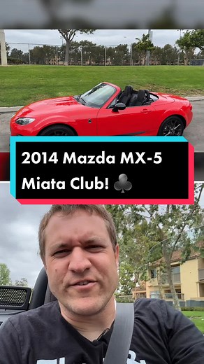 THIS… is a 2014 Mazda MX-5 Miata Club and it's currently for sale on Cars & Bids! ⁠ Go watch Doug DeMuro dive into the quirks and features of the NC Miata and explain why it is better than you think! Listing for this Mazda is live now with no reserve – go bid! ⁠ ⁠ #carsandbids #dougdemuro #mazda #miata #mx5 #ncmiata #miataclub #cars #carsoftiktok