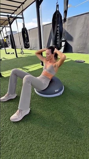 5 BOSU Ball Exercises to Set Your Abs on Fire 🔥 #bosu #motivation #abs #exercise