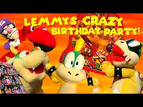 Lemmy's Crazy Birthday Party! - Super Mario Richie