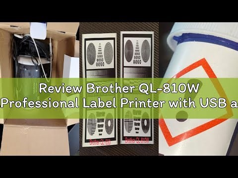Review Brother QL-810W Professional Label Printer with USB and WIFI connectivity, Ultra-Fast printin