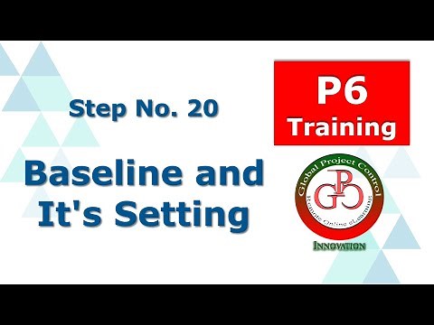 🔴 How Baseline and its Setting work in Primavera P6
