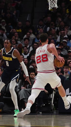 33 PTS, 10 AST & 10 REB for Alpi in Denver 📊 #rockets