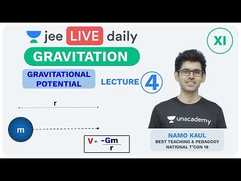 JEE Mains: Gravitation - L 4 | Gravitational Potential | IIT Physics | Unacademy JEE | Namo Sir