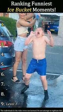 Ranking Ice Bucket Challenge Fails#shorts