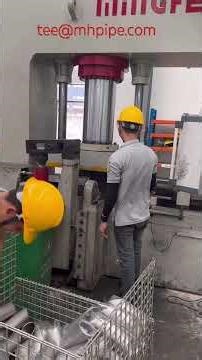 Elbow cold forming machine www.mhpipe.com