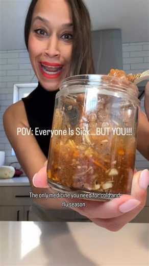 Jen Jones | Plant-Based Queen on Instagram: "@thejenjones Honeybomb 🍯👇🏽 Glowing skin by @nevell_skin coffee oil. The only moisturizer I use! Link in bio or at nevellskin.com This recipe has been saving people from getting sick for 3 years!!! Boost your immune system and protect yourself from viruses 🦠! It works! Happy Holidays 🎄 Recipe: organic when you can 2 tbsp of ginger (sub organic dried ) 1 tbsp grated turmeric (sub organic dried turmeric) 1 tsp grated garlic 3 cracks (pinches) of bla