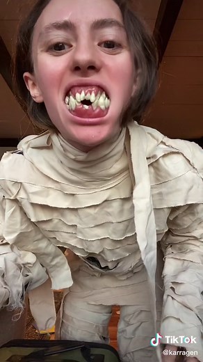 DIY Mummy Costume Update for Women