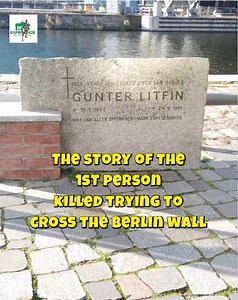Just outside Berlin Hauptbahnhof, this quiet canal hides one of the Wall’s earliest and most tragic stories. Here’s what happened to Günter Litfin — and where you can see his memorial today. #berlin #berlinwall #Coldwar | Steve's Experience Berlin Tours