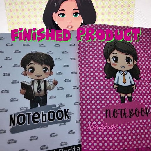 NOTEBOOK DIY/TUTORIAL (with FREE CANVA TEMPLATES)