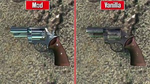 Stainless Steel .44 and Western Revolvers Retexture