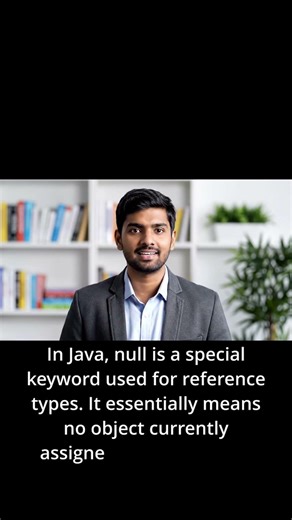 What Does NULL Mean in Java? 🤔 | Java Basics #shorts #motivation #education #tech #java #oop