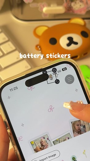 Creative DIY Battery Stickers for Your iPhone