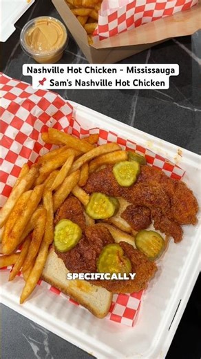 Nashville Hot Chicken #food #foodreview #foodie #mississaugafood #torontofood #halalfood #toronto