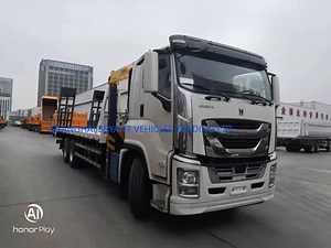[Hot Item] Factory Selling Isuzu Giga Vc61 Vc66 6X4 10 Wheels 10ton Telescopic Boom Self Loading Truck with Winch for Philippines Market