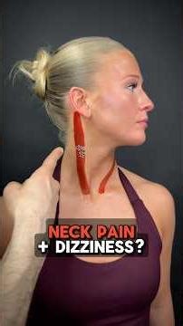 Neck Pain + Dizziness? Try This! #neckpain #dizzy #dizziness #neckpainrelief #scm