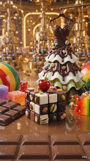 Massive Chocolate Candy Explosion 😍 Sweet Magic You Must See!