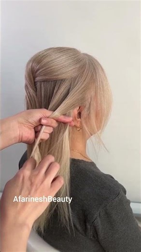 The Easiest Faux Braid Hack: No Skill