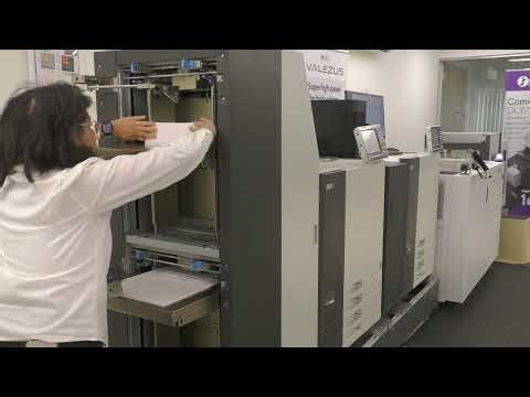 RISO VALEZUS with the Tecnau Dynamic Sheet Perforator