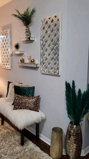 15K views · 10K reactions | Living Room color change ✨️ @amazonhome Links will be in my stories #explore #explorepage #transformation #green #mrsgdiydesigns #foryou #decorlovers | KaTrina Gorham | Facebook