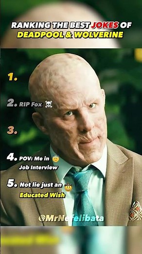 Ranking The Best Jokes of Deadpool & Wolverine 🤣