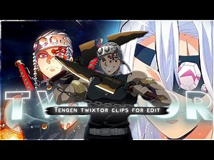 Tengen Uzui Twixtor Clips| Demon Slayer 4K Action | Twixtor Pack