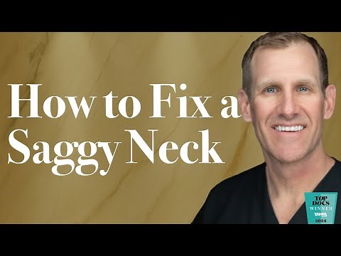 How To Fix a Saggy Neck